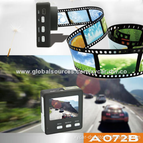 Car DVR, 120° Wide Angle, with Motion Detection/G-sensor/Seamless Loop Recording